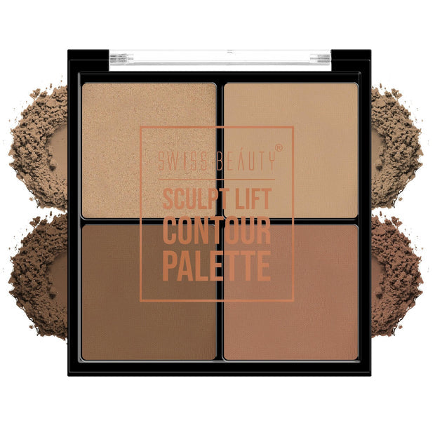 Swiss Beauty Sculpt Lift Contour Palette, 14g