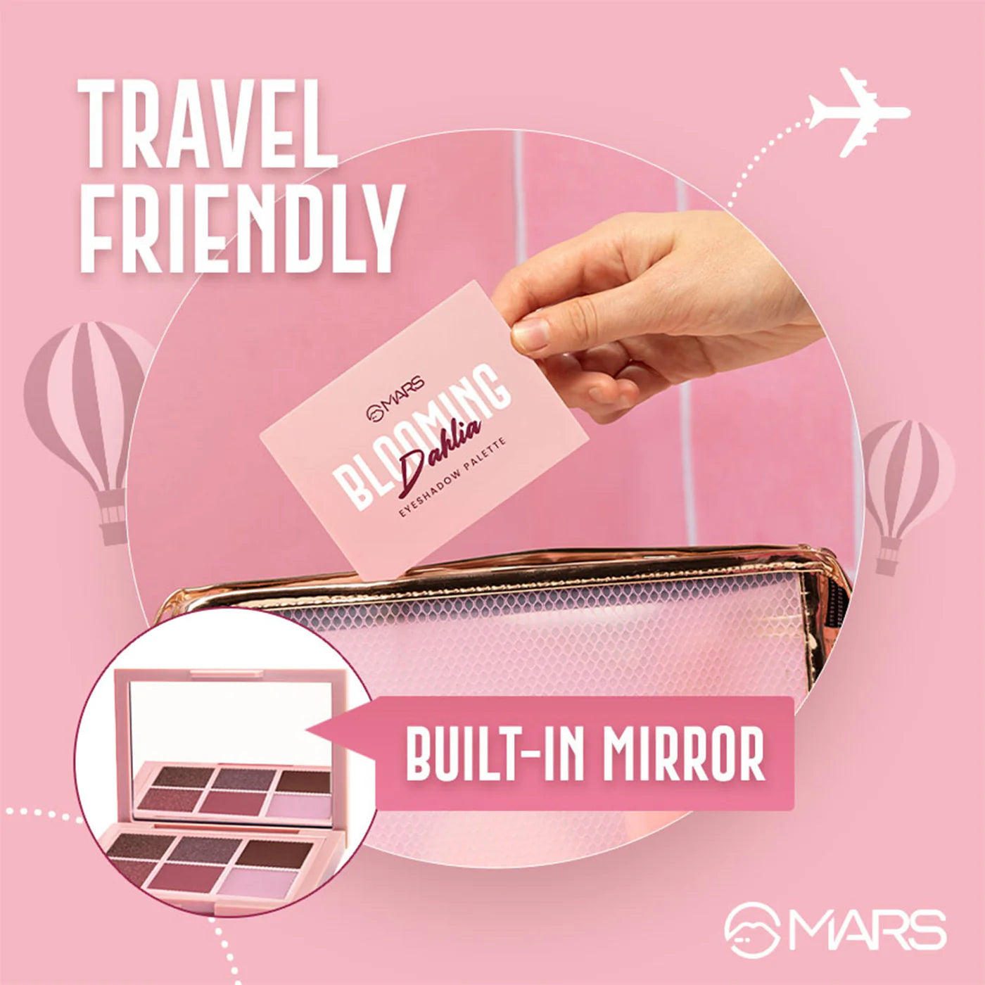 Mars Blooming | Eyeshadow Palette, 4.8g