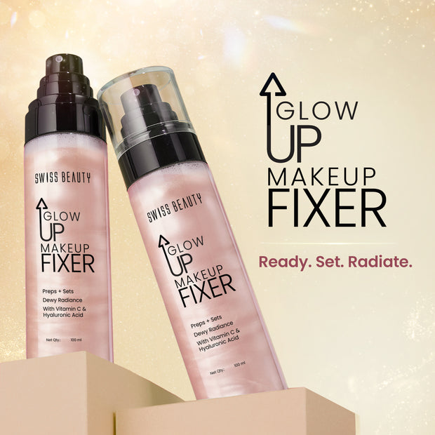 Swiss Beauty Glow Up Makeup Fixer, 100ml