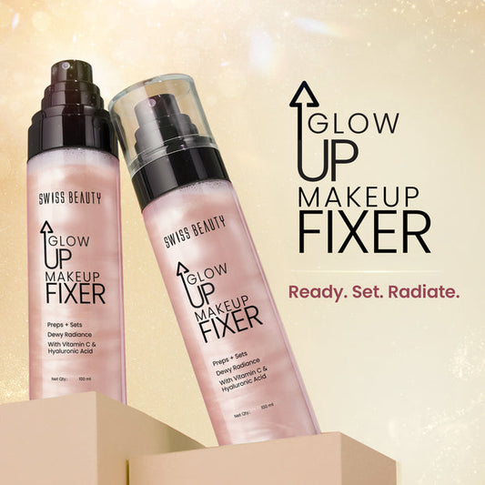 Swiss Beauty Glow Up Makeup Fixer, 100ml