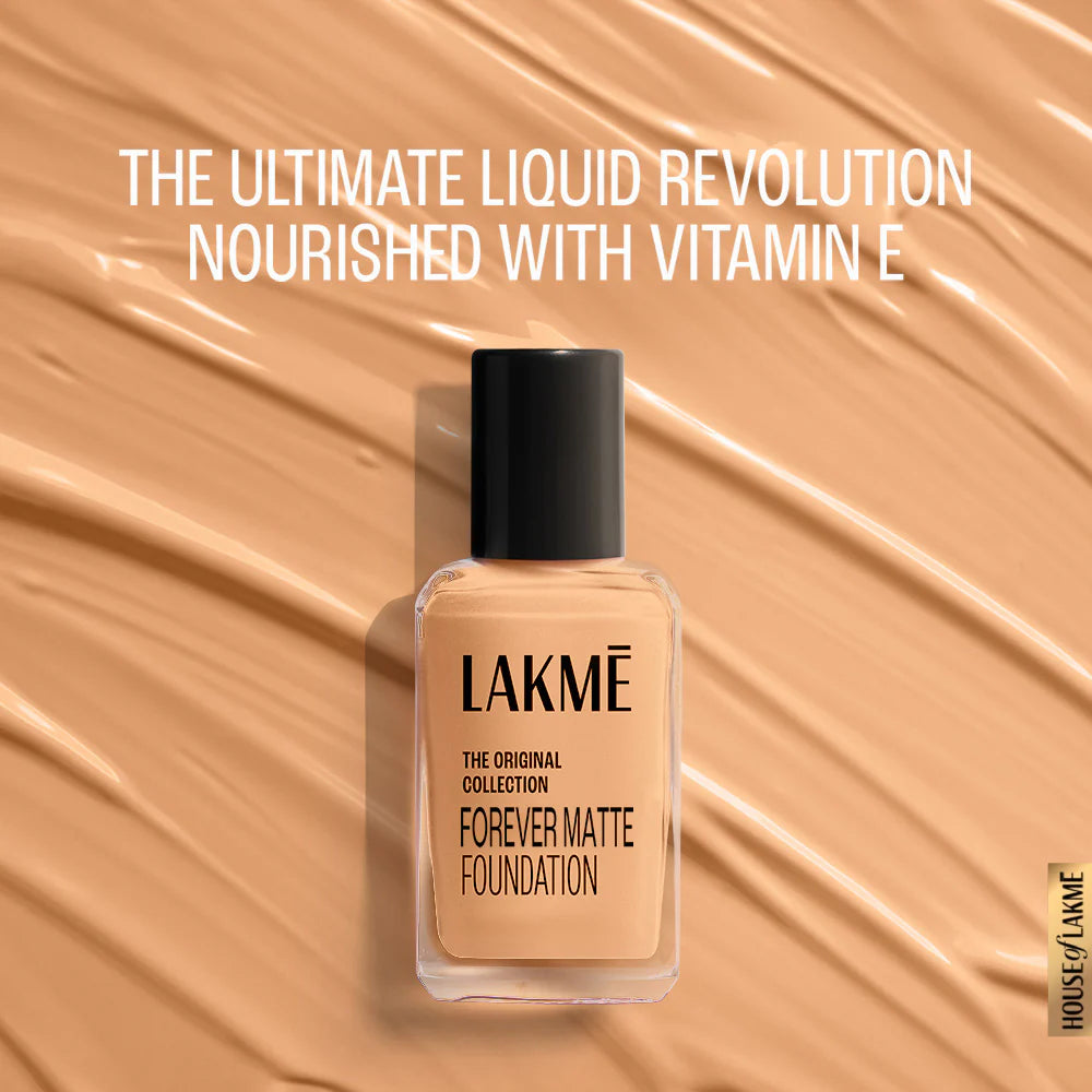 Lakme Forever Matte Foundation, 27ml