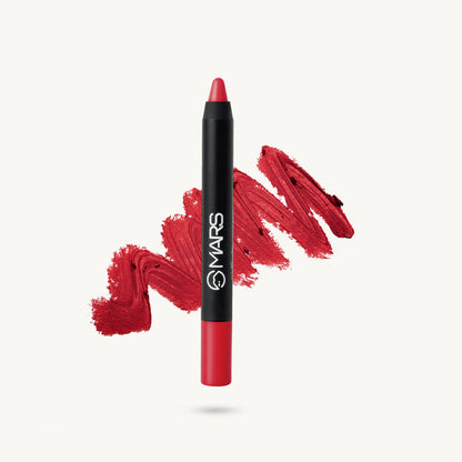 Mars Matte Lip Crayon | Won't Smudge Won't Budge, 3.5g