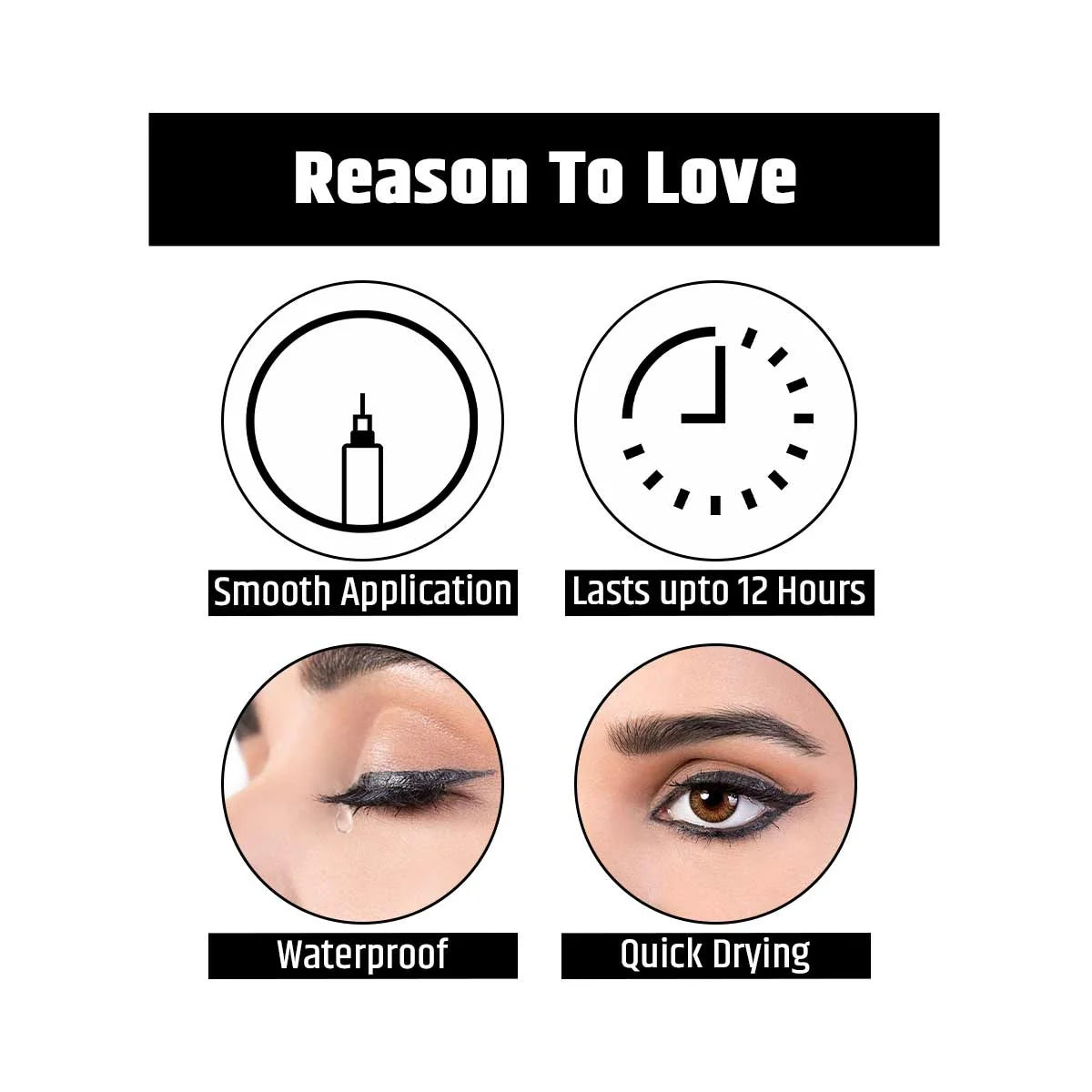 Insight Cosmetics Liner Express Eye Pen Shiny Black, 1.5g