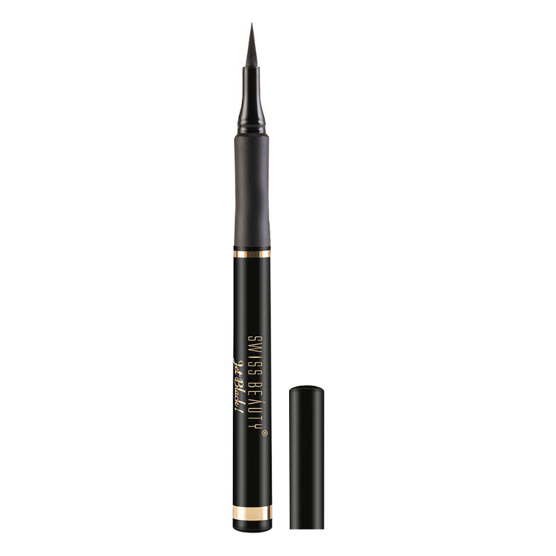 Swiss Beauty Jet Black Eyeliner Pen, 1.2g