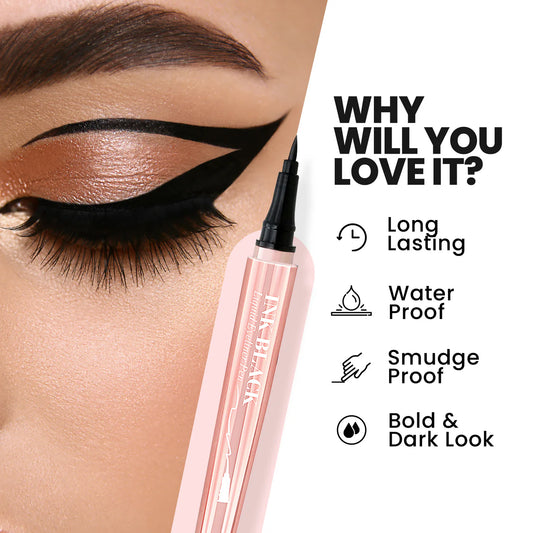 MARS Sketch Pen Eyeliner | Ink Black Eyeliner, 1ml