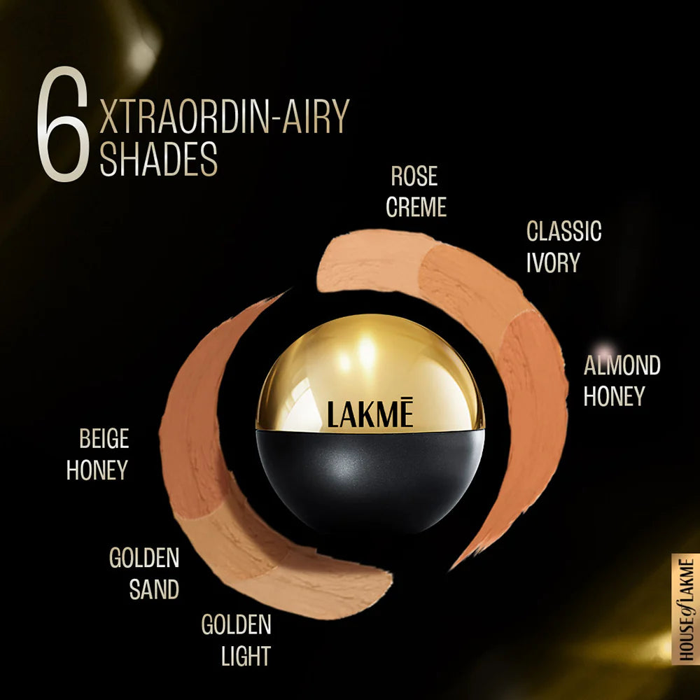 Lakmē Xtraordin-airy Mattereal Mousse Foundation, 25g