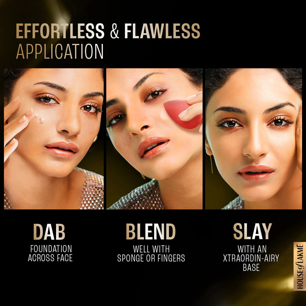 Lakmē Xtraordin-airy Mattereal Mousse Foundation, 25g