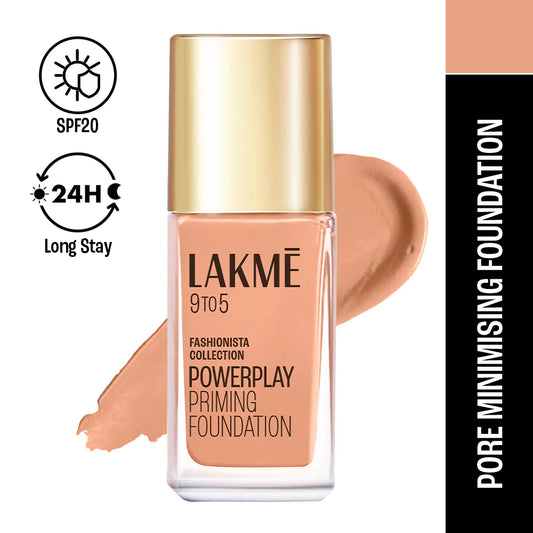 Lakmē 9to5 Powerplay Priming Foundation , 25ml