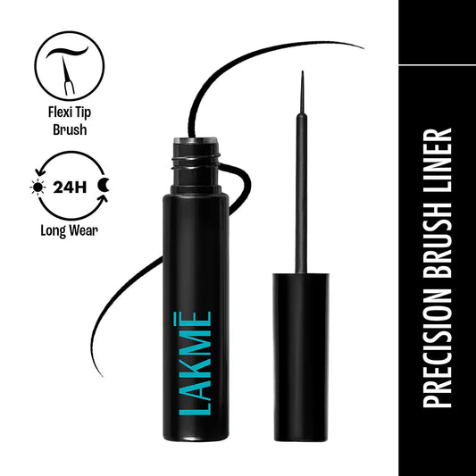 Lakmē 9 to 5 Eyeconic Liquid Eyeliner, Black, 4.5ml