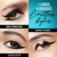 Lakmē 9 to 5 Eyeconic Liquid Eyeliner, Black, 4.5ml