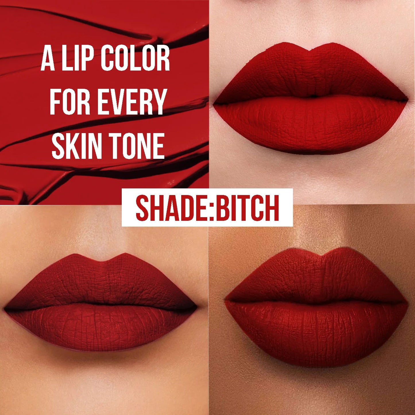 Insight Cosmetics 24 Hrs Non Transfer Matte Lipstick, 3g