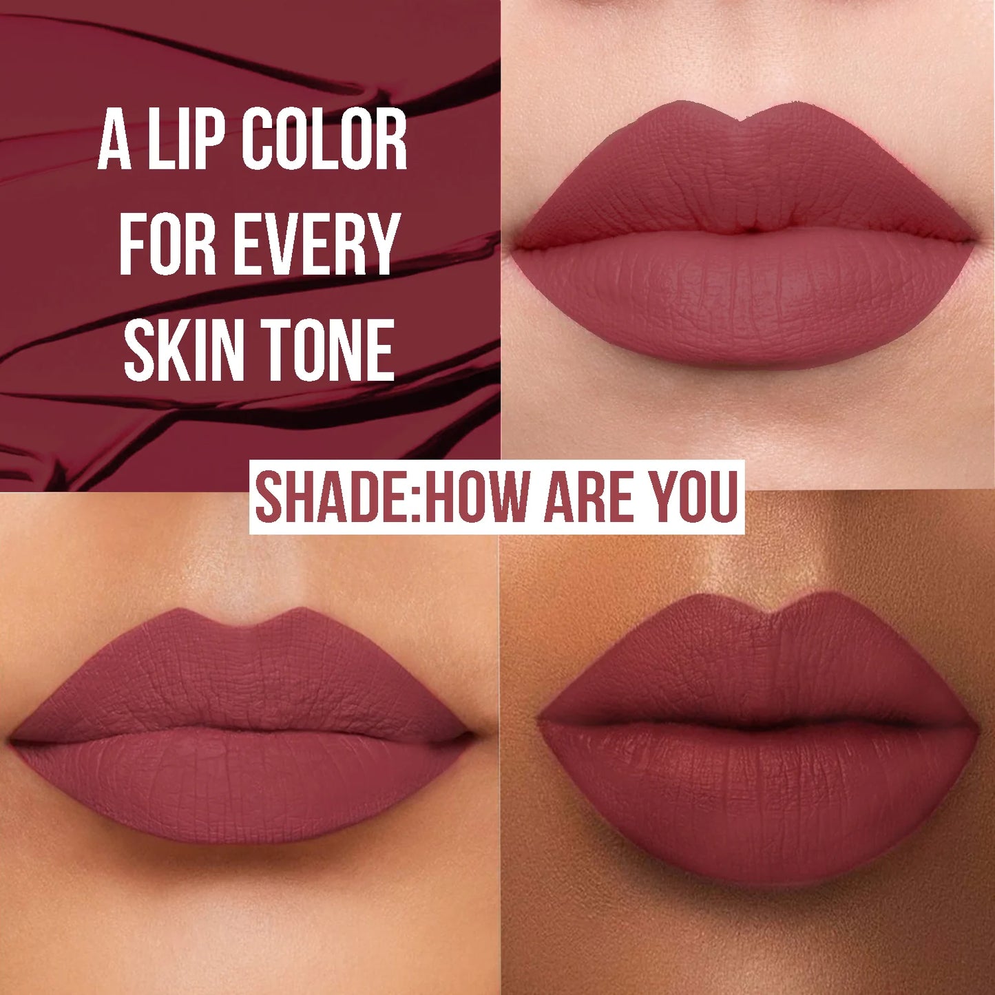 Insight Cosmetics 24 Hrs Non Transfer Matte Lipstick, 3g