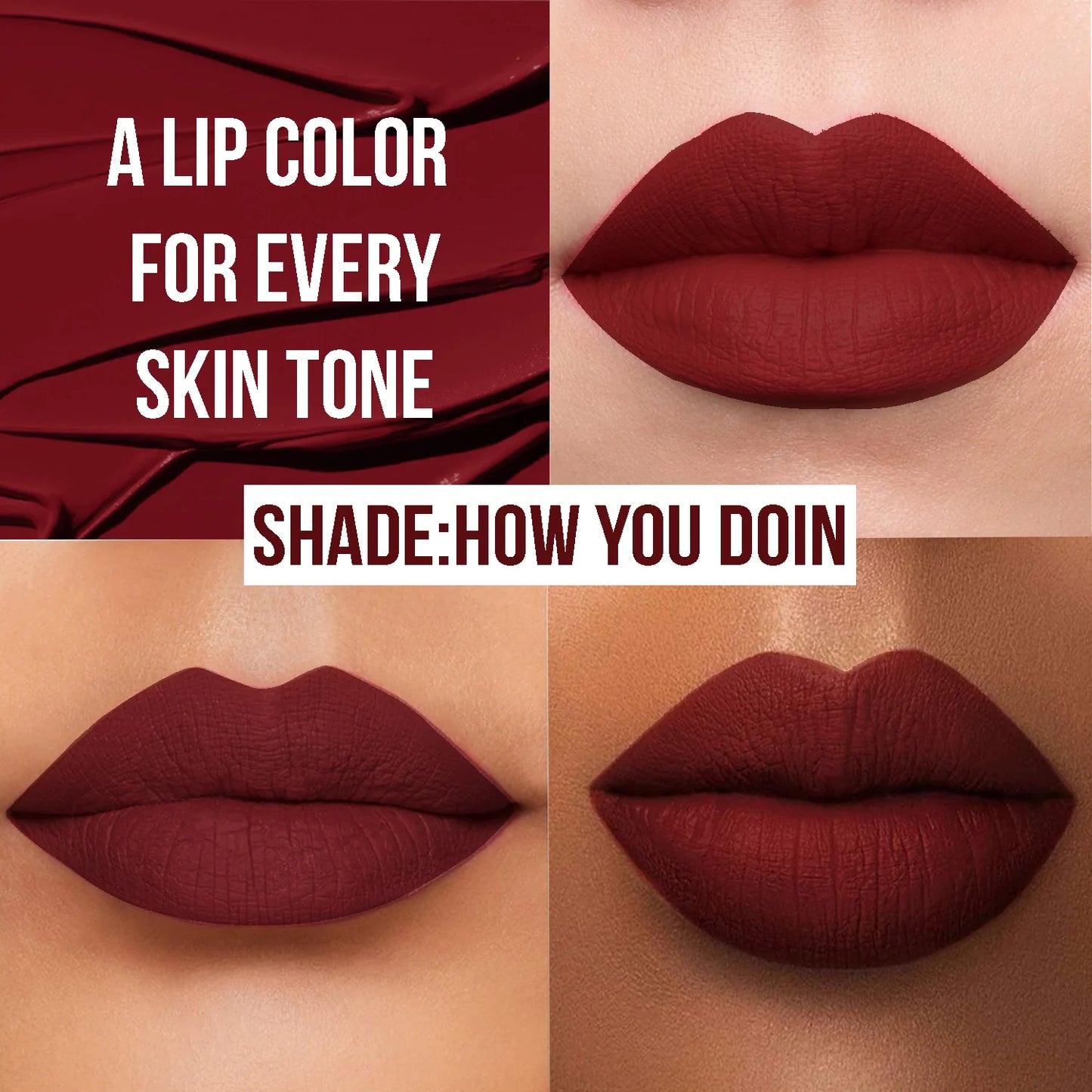 Insight Cosmetics 24 Hrs Non Transfer Matte Lipstick, 3g