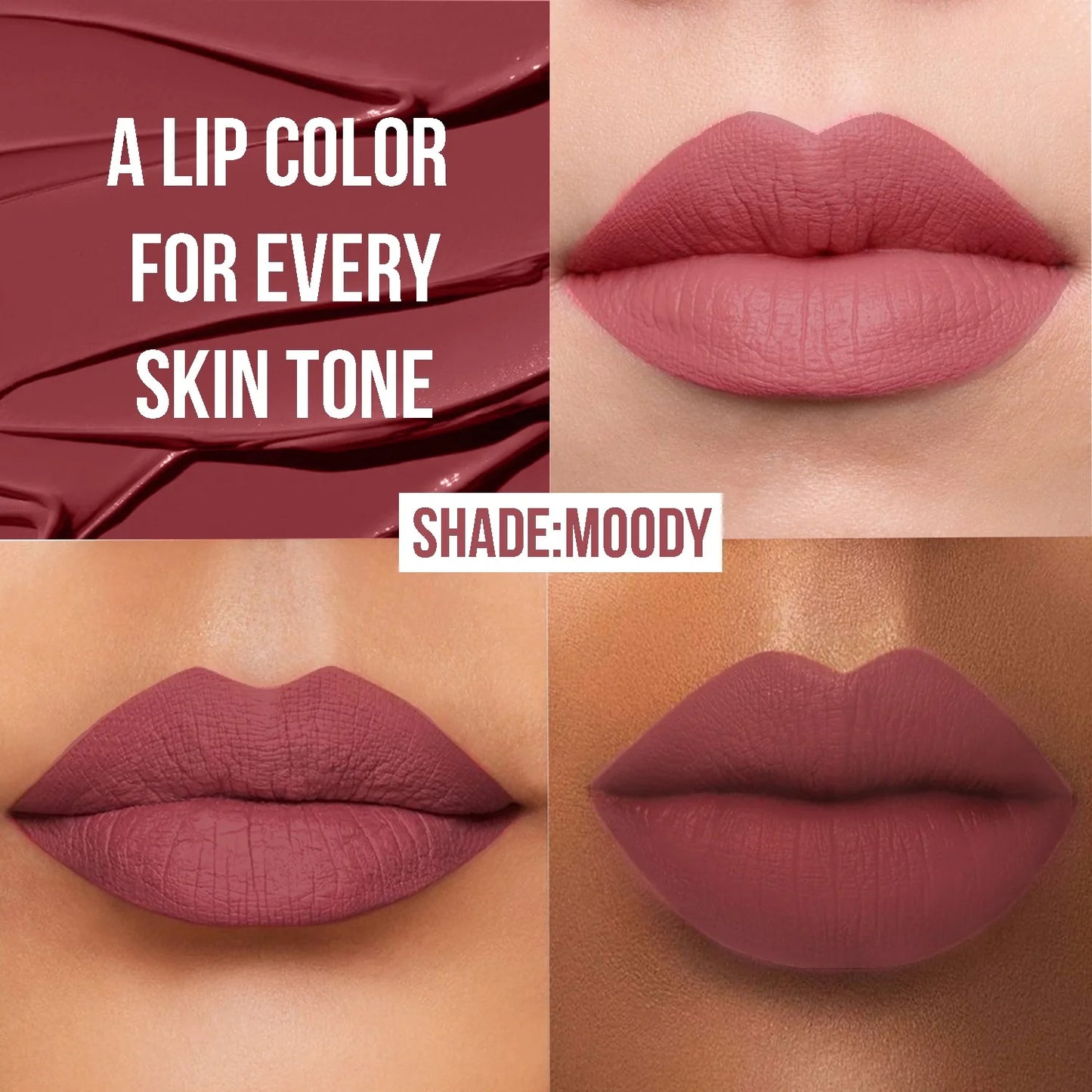 Insight Cosmetics 24 Hrs Non Transfer Matte Lipstick, 3g
