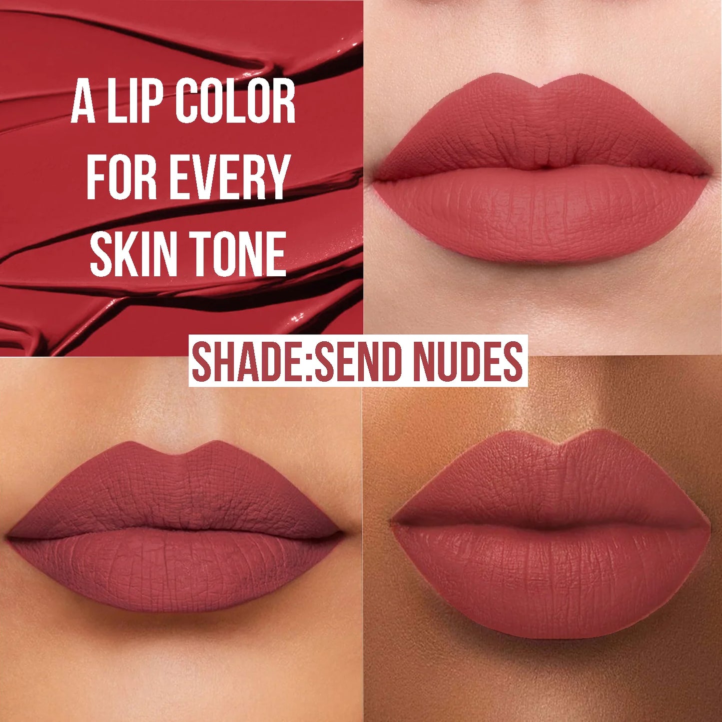 Insight Cosmetics 24 Hrs Non Transfer Matte Lipstick, 3g