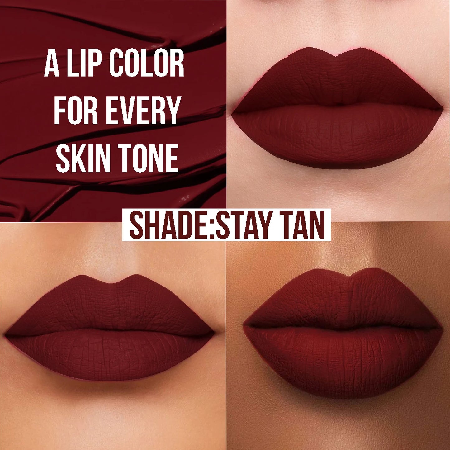 Insight Cosmetics 24 Hrs Non Transfer Matte Lipstick, 3g