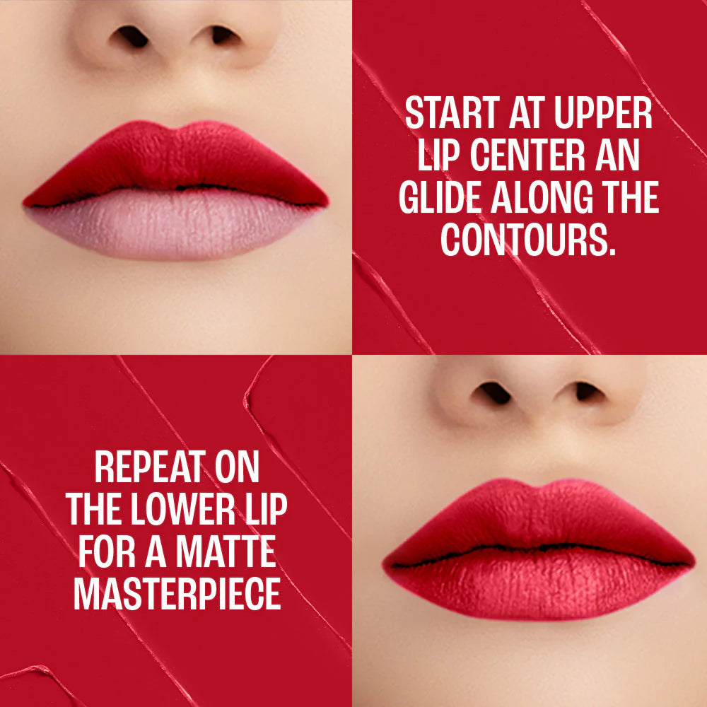 Lakmē 9to5 Powerplay Priming Matte Liquid Lip Color, 4.2ml