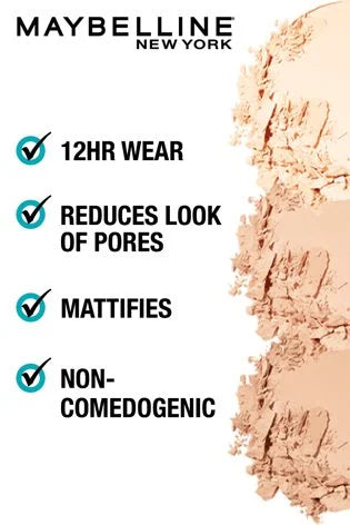 Maybelline New York FIT ME MATTE + PORELESS PRESSED POWDER, 8.5g