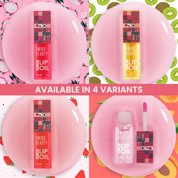 Swiss Beauty Dip Tint Lip Oil, 3ml