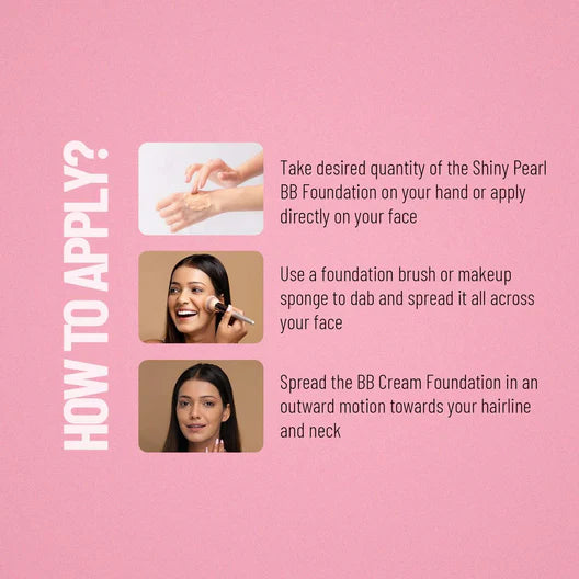 Swiss Beauty Shiny Pearl BB Foundation, 40ml