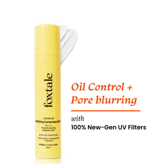 Foxtale SPF 70 Matte Finish Sunscreen for Oily Skin