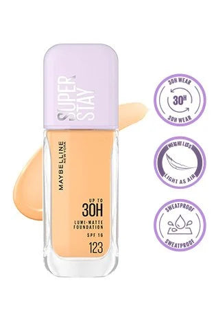 Maybelline New York Super Stay Lumi-Matte Liquid Foundation, 35ml