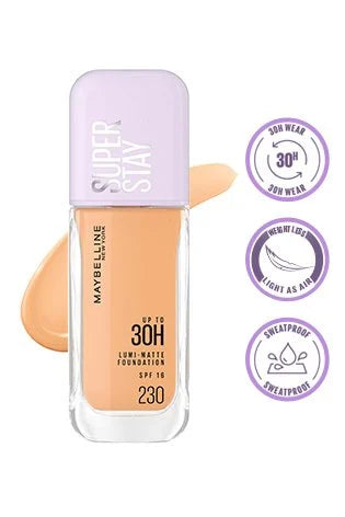 Maybelline New York Super Stay Lumi-Matte Liquid Foundation, 35ml