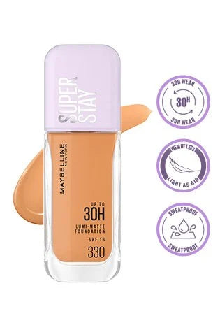 Maybelline New York Super Stay Lumi-Matte Liquid Foundation, 35ml