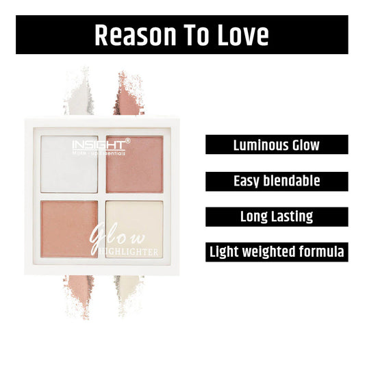Insight Cosmetics Cosmetics Glow Highlighter, 15g