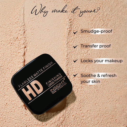 Insight Cosmetics HD Finishing Loose Powder, 30g