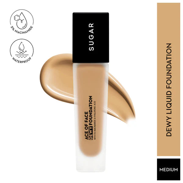SUGAR Ace Of Face Dewy Foundation, 30ml