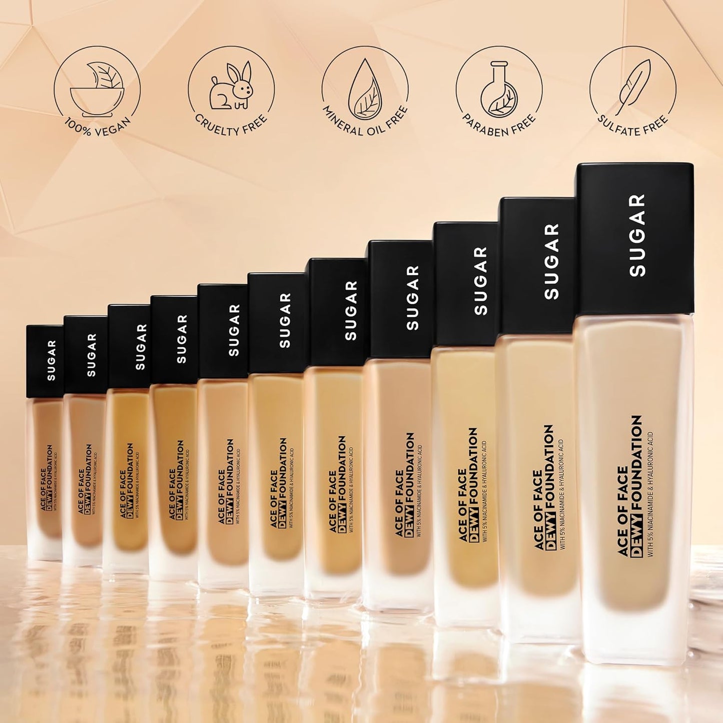 SUGAR Ace Of Face Dewy Foundation, 30ml