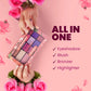 Mars All I Need Makeup Kit With Multicolor Eyeshadows, Blusher, Bronzer And Highlighter