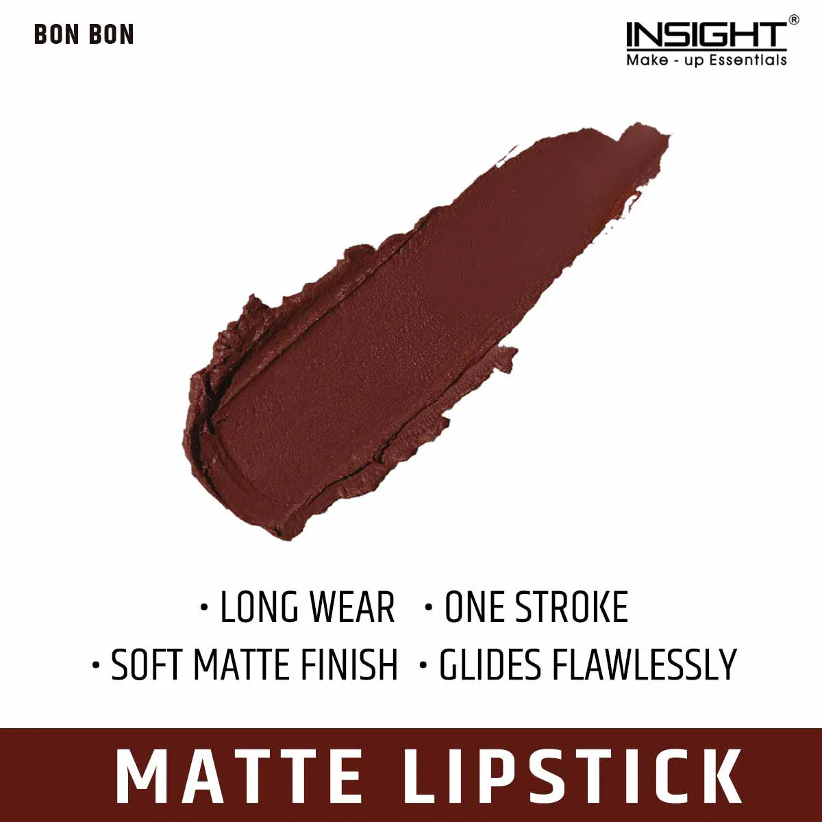 Insight Cosmetics Always On Matte Lipstick, 4.2g