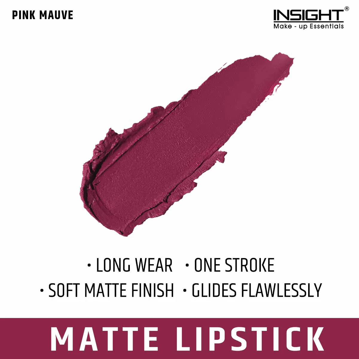 Insight Cosmetics Always On Matte Lipstick, 4.2g