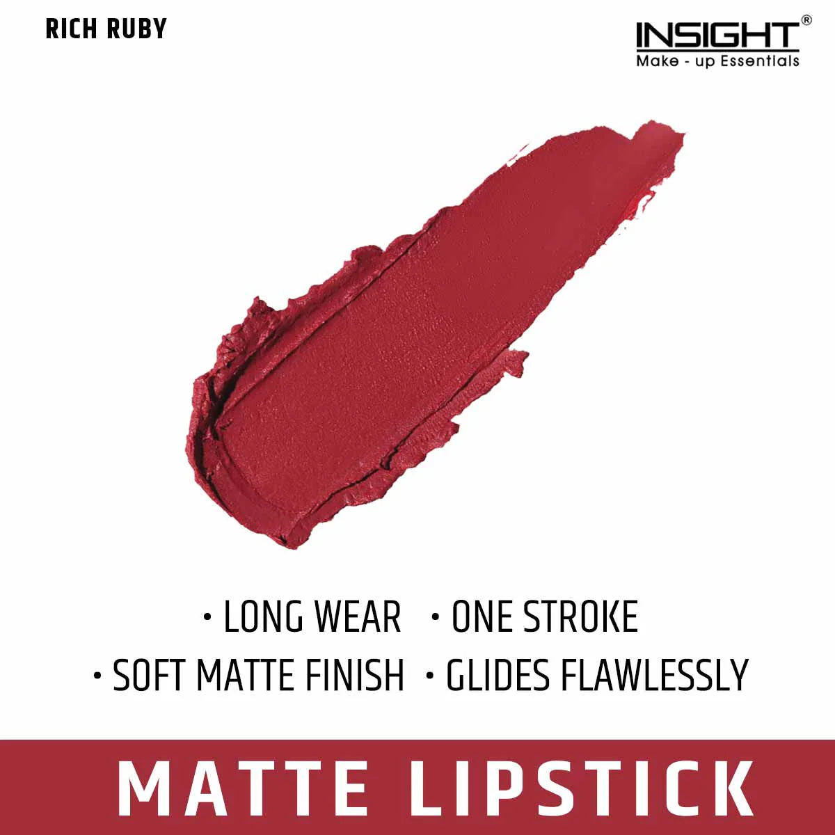 Insight Cosmetics Always On Matte Lipstick, 4.2g