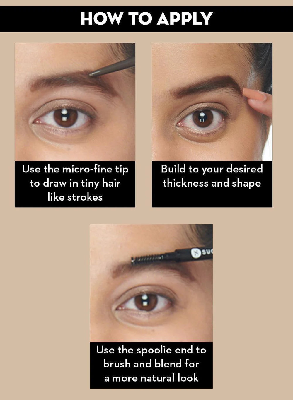 SUGAR Arch Arrival Micro Brow Pencil , 0.09g
