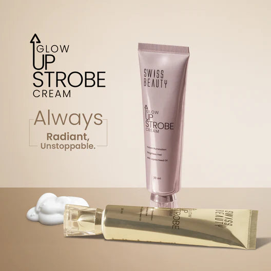 Swiss Beauty Glow Up Strobe Cream, 30ml
