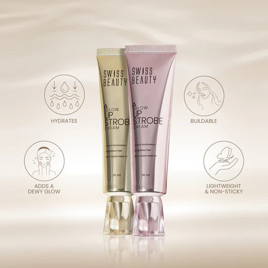 Swiss Beauty Glow Up Strobe Cream, 30ml