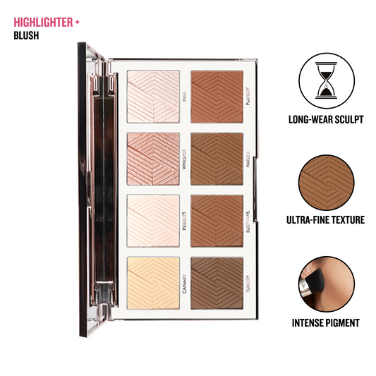 Daily Life Forever52 Essential Highlighter & Contour Palette BKS003, 32g