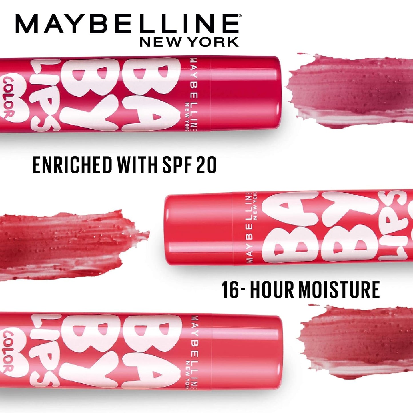 Maybelline New York Baby Lips Loves Color Lip Balm, 4g