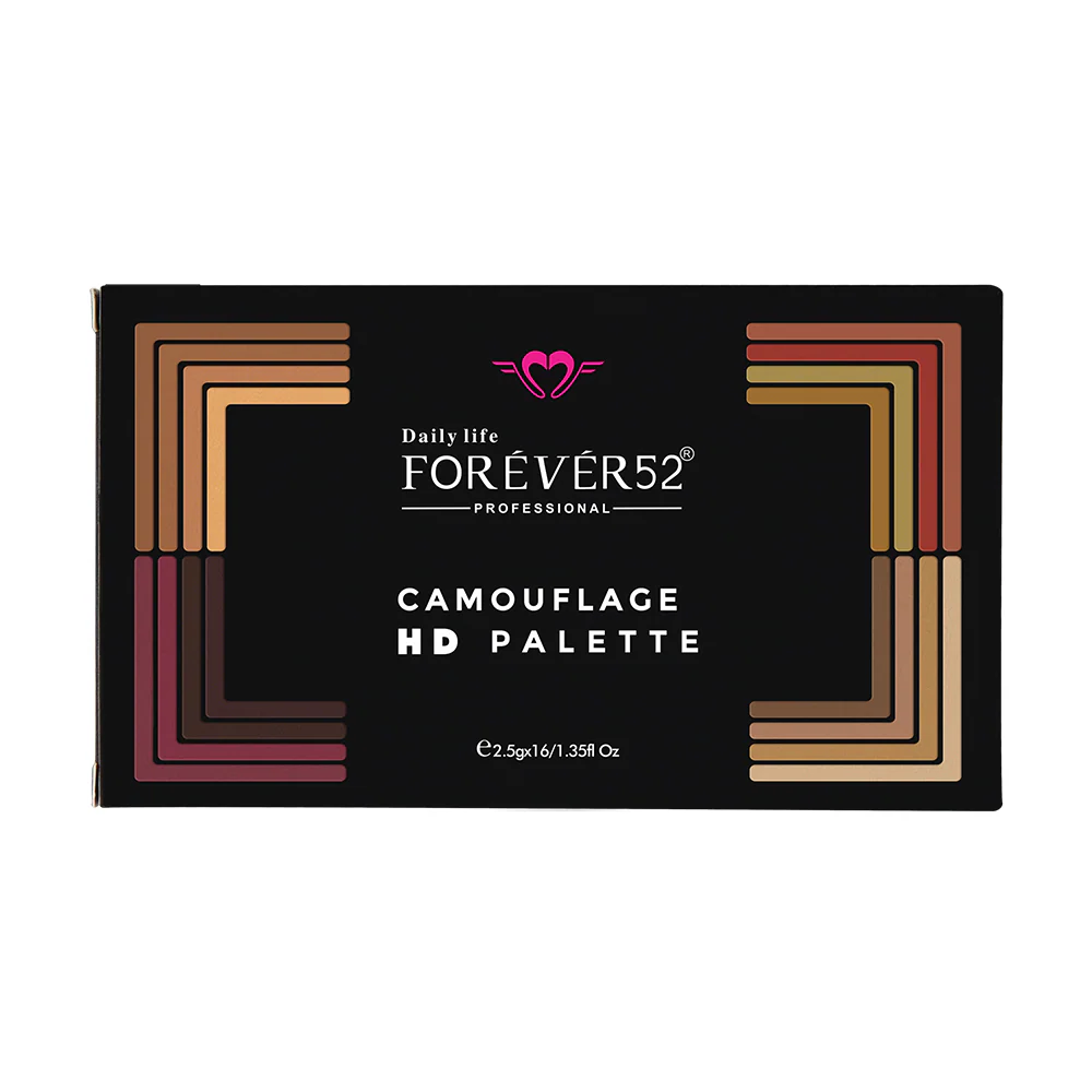Daily Life Forever52 16 Color Camouflage Face Palette