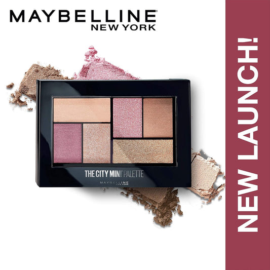 Maybelline New York The City Mini Eyeshadow Palette, Westside Roses, 6.1g