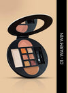SUGAR Contour De Force Eyes And Face Palette, 20.3g