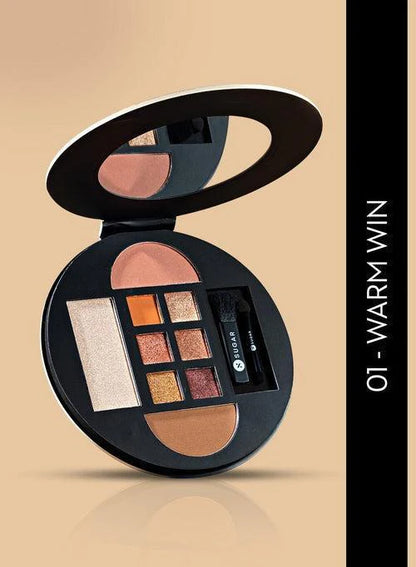 SUGAR Contour De Force Eyes And Face Palette, 20.3g