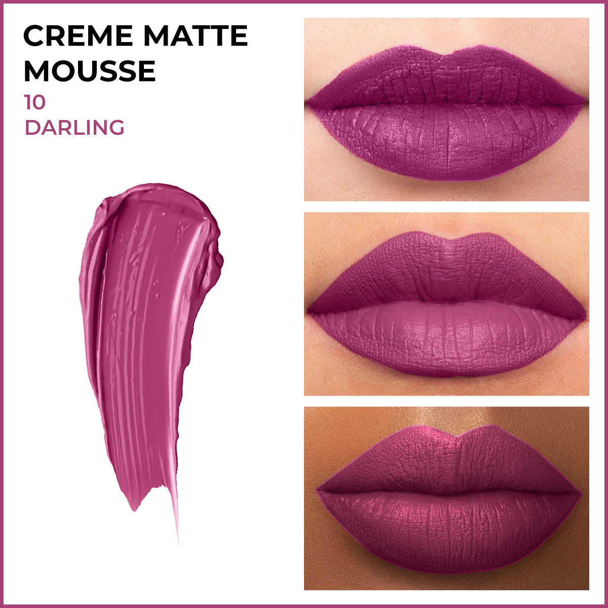 Insight Cosmetics Creme Matte Mousse, 6.5g