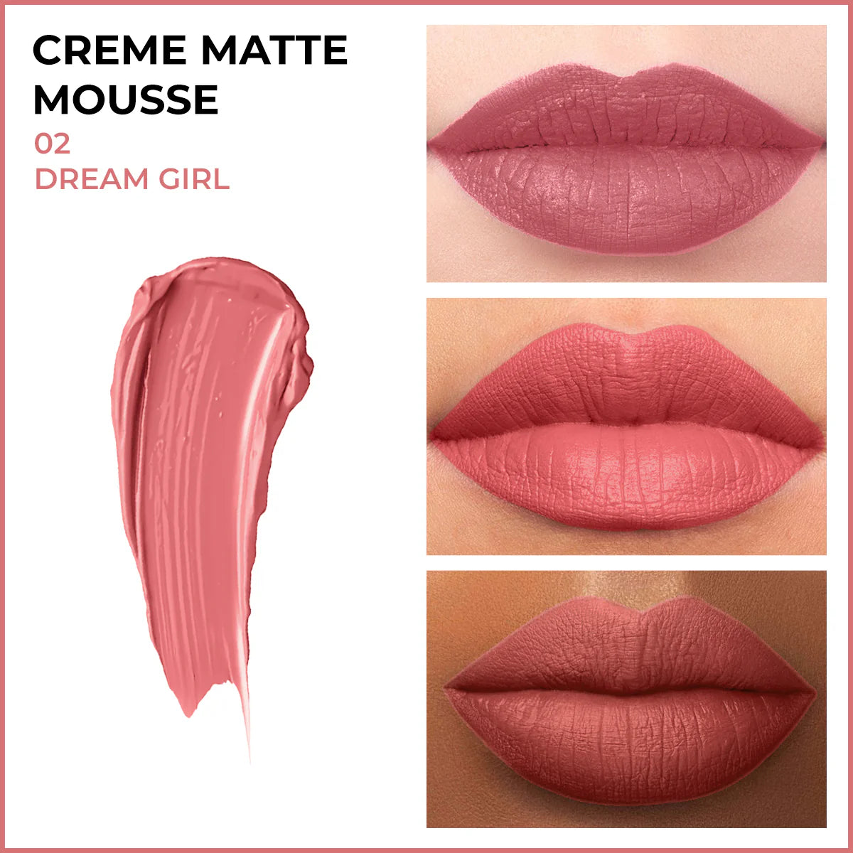 Insight Cosmetics Creme Matte Mousse, 6.5g