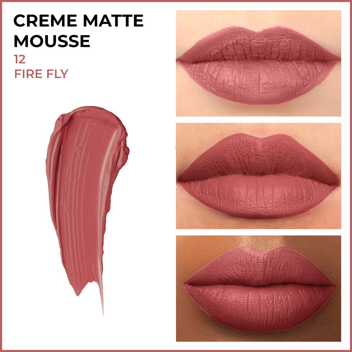 Insight Cosmetics Creme Matte Mousse, 6.5g