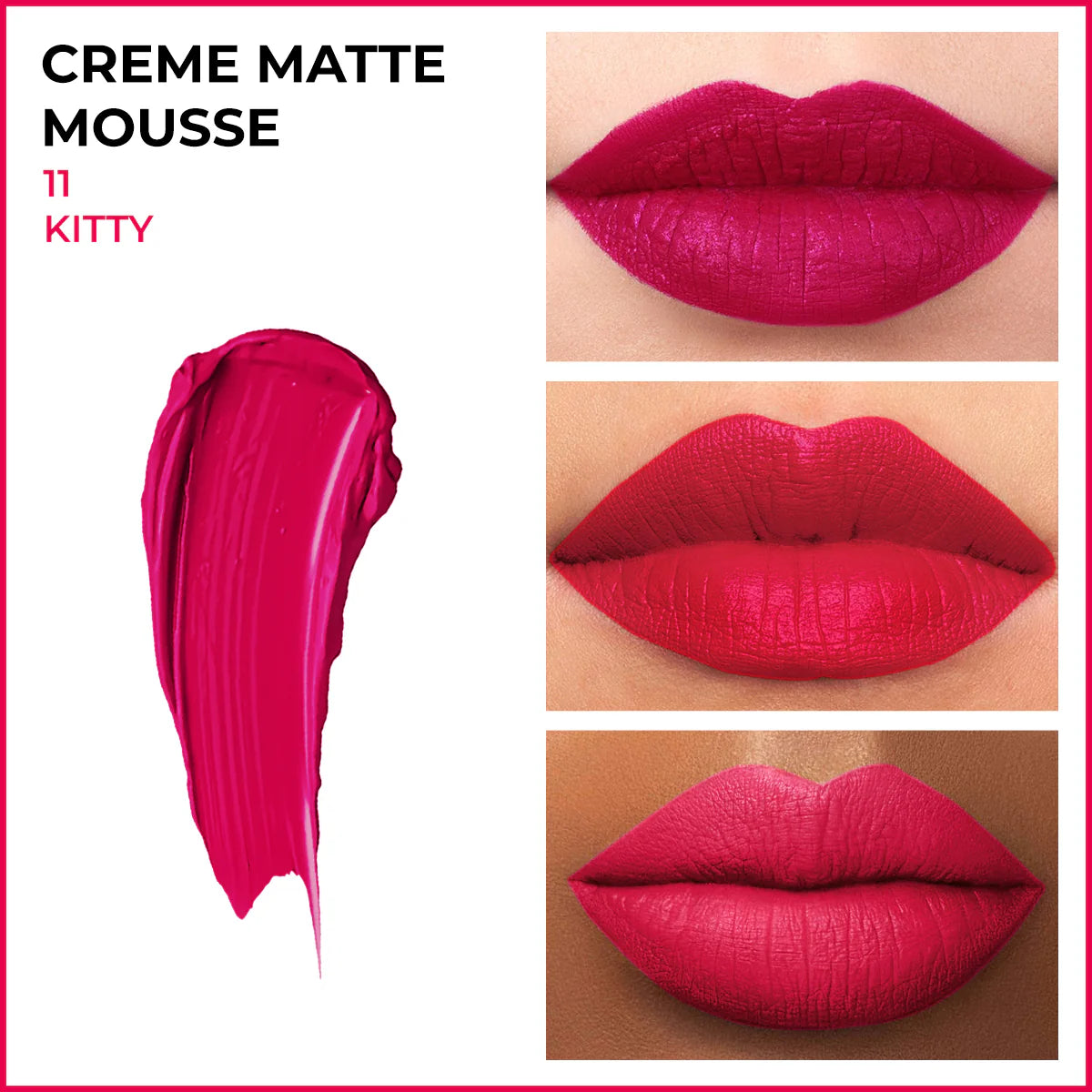 Insight Cosmetics Creme Matte Mousse, 6.5g
