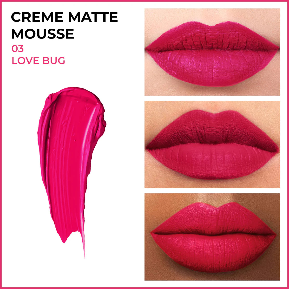 Insight Cosmetics Creme Matte Mousse, 6.5g